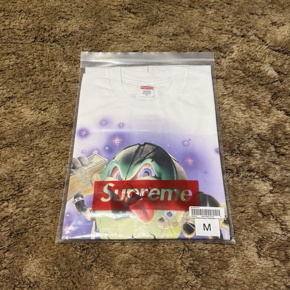 Supreme/SALEM S/S Top White Medium Brand New In Hand